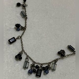 Elegant Black and Silver Women's Necklace